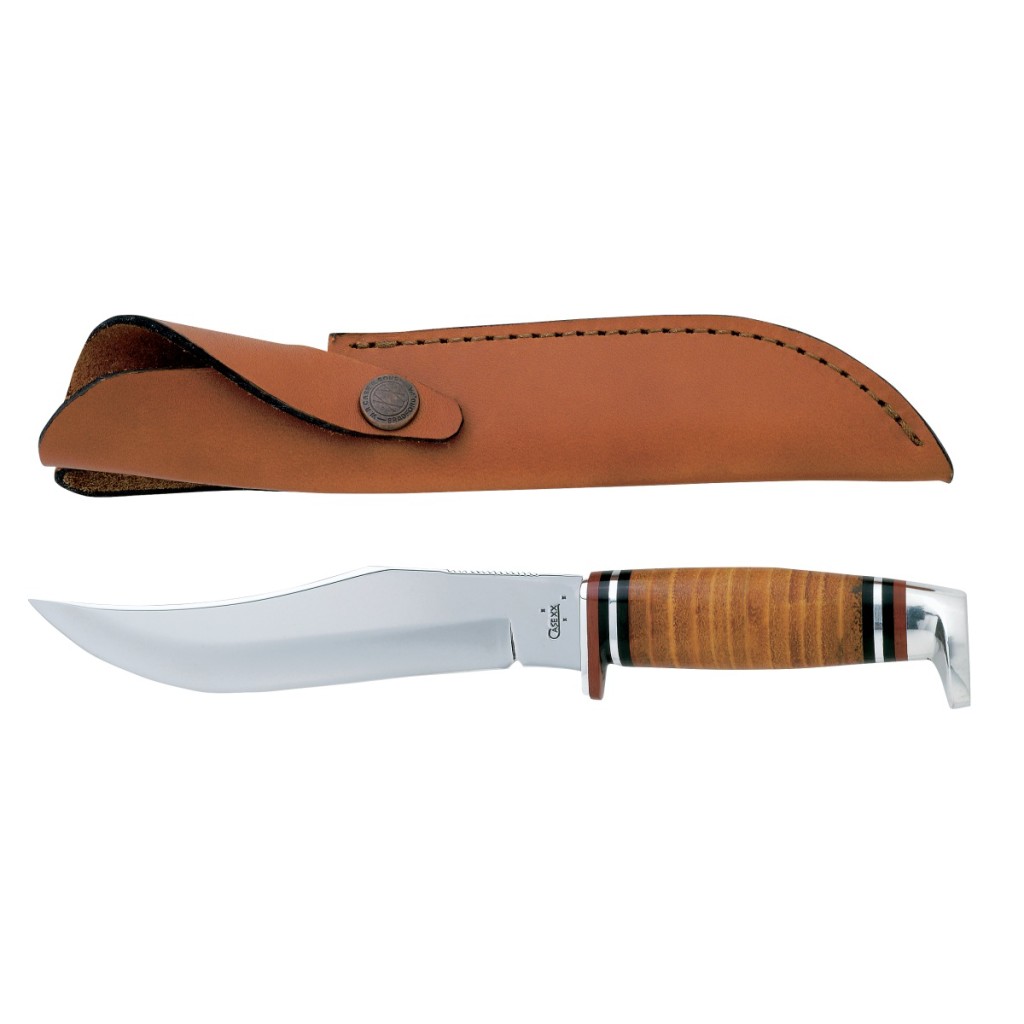 C386 W.R. Case fixed blade-leather